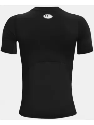 Chlapecké tričko UNDER ARMOUR HG ARMOUR SS 1361723-001 Černá