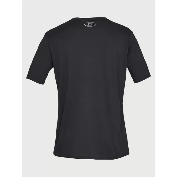  Pánské tričko UNDER ARMOUR TEAM ISSUE WORDMARK SS 1329582-001 Černá 