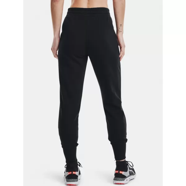  Dámské tepláky UNDER ARMOUR RIVAL FLEECE JOGGERS 1356416-001 Černá 