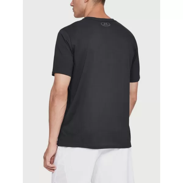  Pánské tričko UNDER ARMOUR TEAM ISSUE WORDMARK SS 1329582-001 Černá 