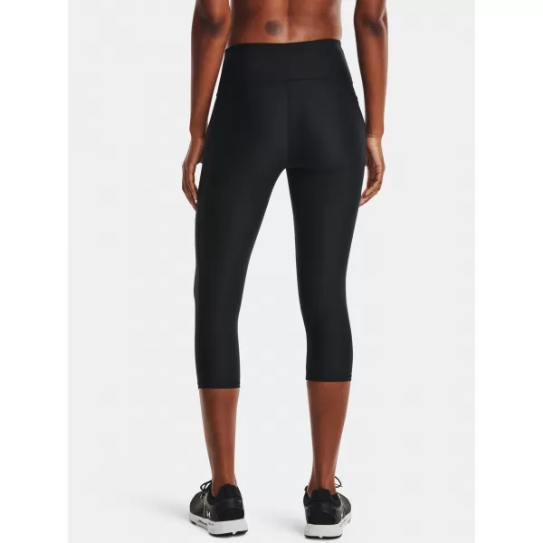  Dámské kompresní legíny UNDER ARMOUR HG ARMOUR HI CAPRI NS 1365334-001 Černá 