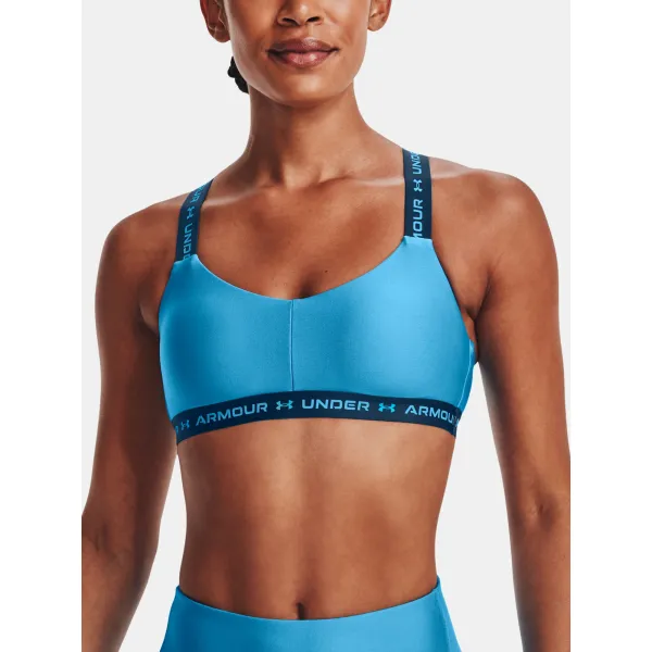  Dámská podprsenka UNDER ARMOUR UA CROSSBACK LOW 1361033-419 Modrá 