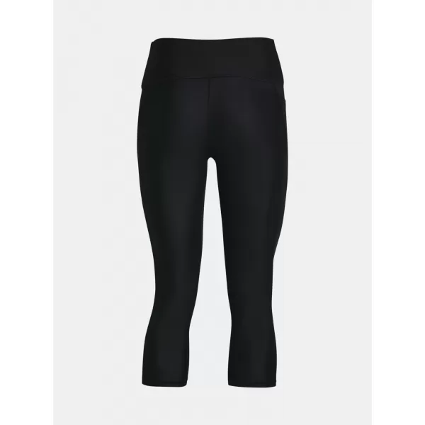  Dámské kompresní legíny UNDER ARMOUR HG ARMOUR HI CAPRI NS 1365334-001 Černá 