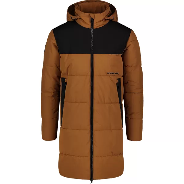  Pánský zimní kabát NORDBLANC TRENDSETTER NBWJM7708 HNĚDÁ 