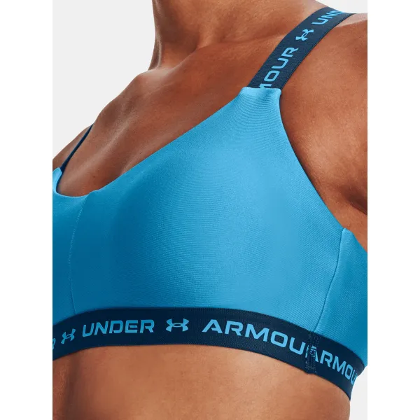  Dámská podprsenka UNDER ARMOUR UA CROSSBACK LOW 1361033-419 Modrá 