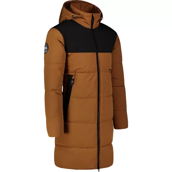  Pánský zimní kabát NORDBLANC TRENDSETTER NBWJM7708 HNĚDÁ 