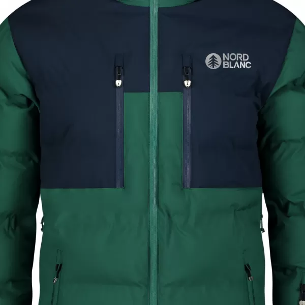  Pánská bunda NORDBLANC MEMORABLE NBWJM7734 ZELENÁ 