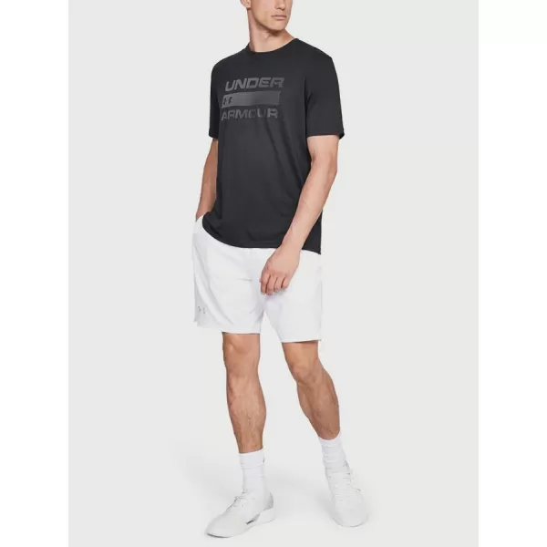  Pánské tričko UNDER ARMOUR TEAM ISSUE WORDMARK SS 1329582-001 Černá 