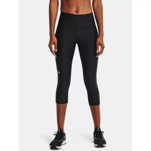  Dámské kompresní legíny UNDER ARMOUR HG ARMOUR HI CAPRI NS 1365334-001 Černá 