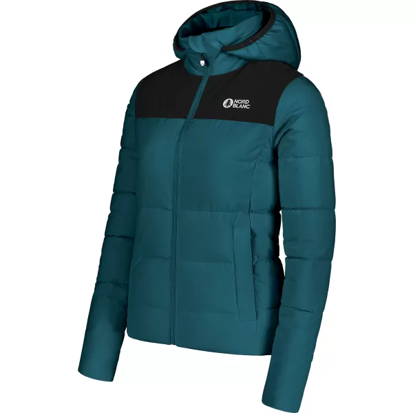  Dámská zimní bunda NORDBLANC VERNAL NBWJL7723 TMAVĚ ZELENÁ 