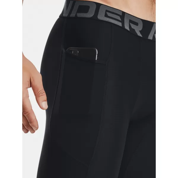  Pánské kompresní šortky UNDER ARMOUR HG ARMOUR LNG SHORTS 1361602-001 Černá 