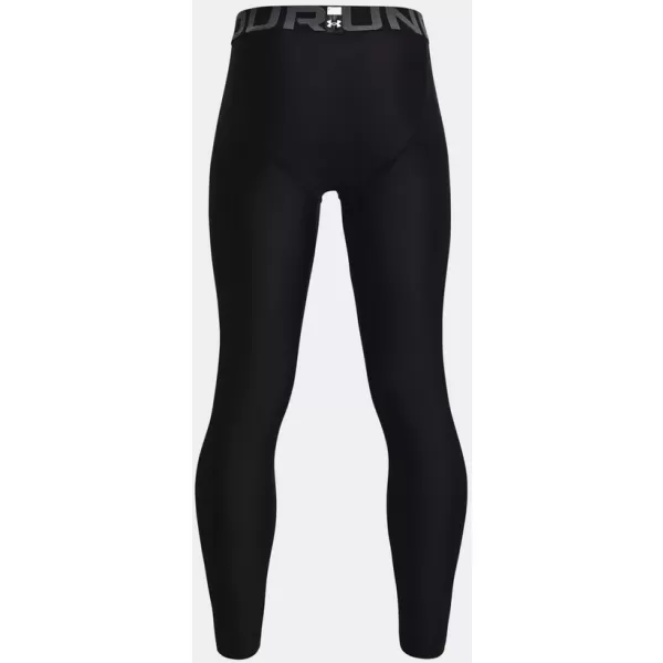  Chlapecké legíny UNDER ARMOUR HG ARMOUR LEGGINGS 1361738-001 Černá 