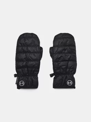 Dívčí rukavice UNDER ARMOUR UA STORM FLEECE MITTENS 1365976-001 Černá
