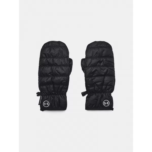  Dívčí rukavice UNDER ARMOUR UA STORM FLEECE MITTENS 1365976-001 Černá 