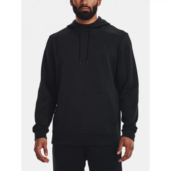  Pánská mikina UNDER ARMOUR UA ARMOUR FLEECE HOODIE 1373353-001 Černá 