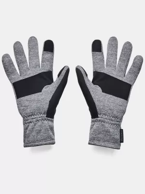 Pánské rukavice UNDER ARMOUR UA STORM FLEECE GLOVES 1365958-012 Šedá