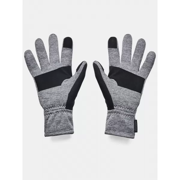  Pánské rukavice UNDER ARMOUR UA STORM FLEECE GLOVES 1365958-012 Šedá 