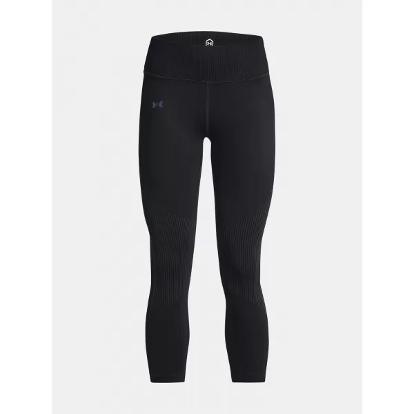  Dámské legíny UNDER ARMOUR UA RUSH SEAMLESS ANKLE LEG 1373928-001 Černá 