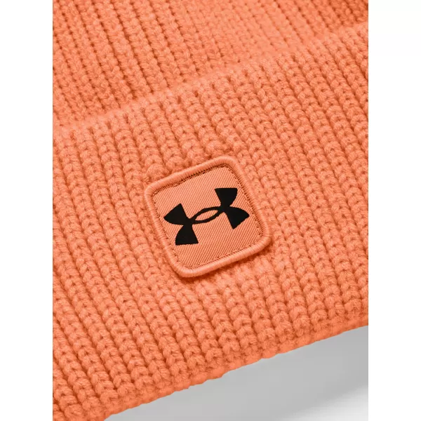  Pánská čepice UNDER ARMOUR UA HALFTIME RIBBED 1373092-864 Oranžová 