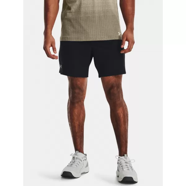  Pánské kraťasy UNDER ARMOUR UA VANISH WOVEN 6IN SHORTS 1373718-001 Černá 