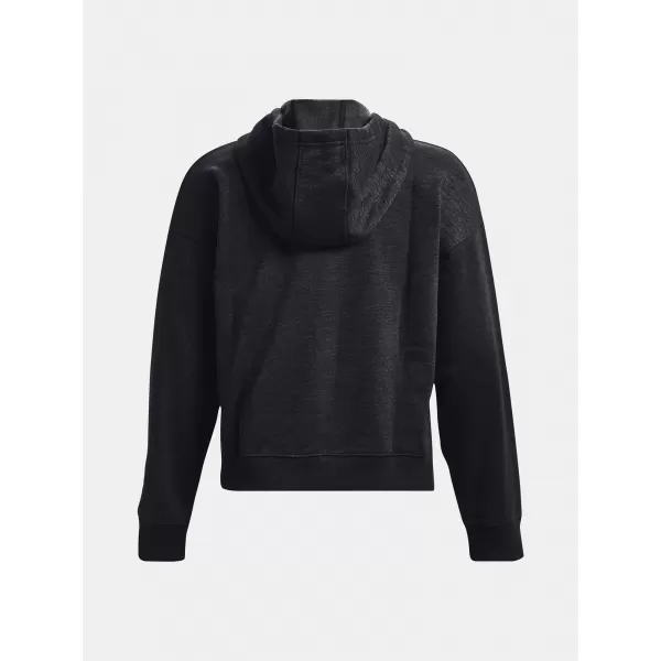  Dámská mikina UNDER ARMOUR ESSENTIAL SCRIPT HOODIE 1374107-001 Černá 