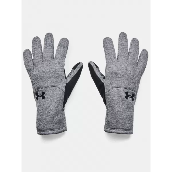 Pánské rukavice UNDER ARMOUR UA STORM FLEECE GLOVES 1365958-012 Šedá 