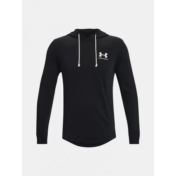  Pánská mikina UNDER ARMOUR UA RIVAL TERRY LC HD 1370401-001 Černá 