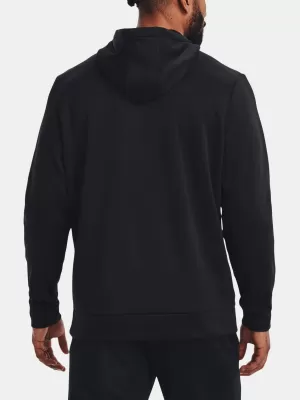Pánská mikina UNDER ARMOUR UA ARMOUR FLEECE HOODIE 1373353-001 Černá