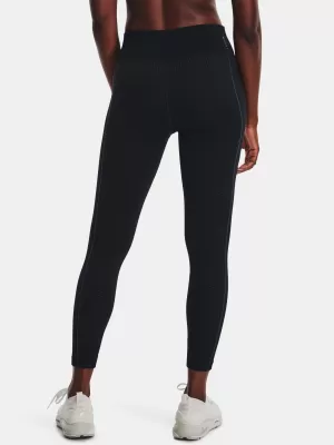 Dámské legíny UNDER ARMOUR UA RUSH SEAMLESS ANKLE LEG 1373928-001 Černá