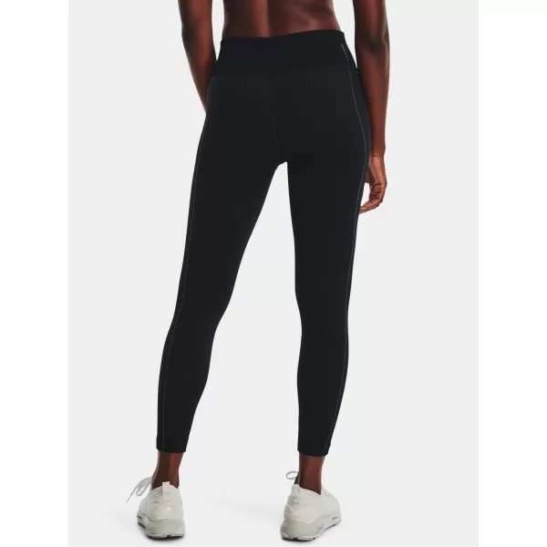  Dámské legíny UNDER ARMOUR UA RUSH SEAMLESS ANKLE LEG 1373928-001 Černá 