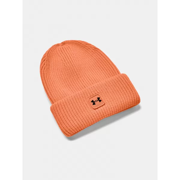  Pánská čepice UNDER ARMOUR UA HALFTIME RIBBED 1373092-864 Oranžová 