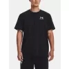 Pánské tričko UNDER ARMOUR UA LOGO EMB HEAVYWEIGHT SS 1373997-001 Černá