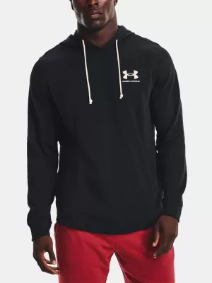 Pánská mikina UNDER ARMOUR UA RIVAL TERRY LC HD 1370401-001 Černá