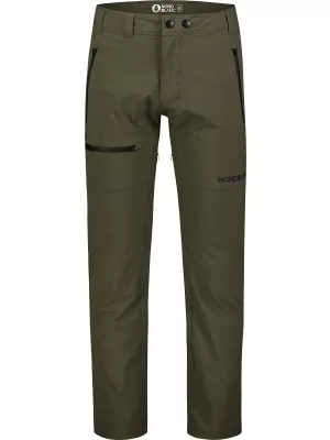 Pánské kalhoty NORDBLANC ERGONOMICAL NBFPM7770 ARMÁDNÍ ZELENÁ