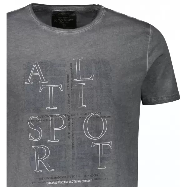  Pánské triko ALTISPORT ARIEN TMAVĚ ŠEDÁ 