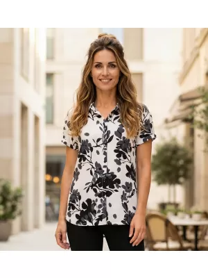 Dámská halenka KIXMI PANTHEA BÍLÁ