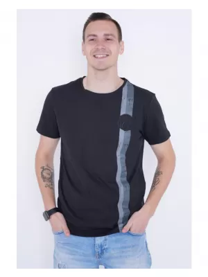 Pánské triko KIXMI PABLO ČERNÁ