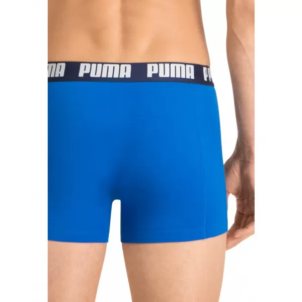  Pánské boxerky PUMA BASIC BOXER 2P 88886960 TRUE BLUE 