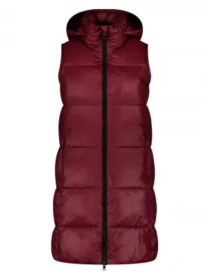 Dámská zimní vesta NORDBLANC ORGANISM NBWJL7721 VÍNOVÁ