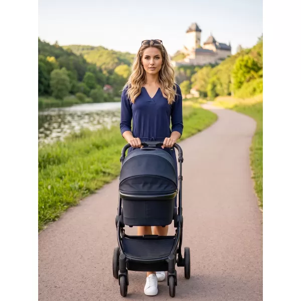  Dámské šaty ALTISPORT ANIKA TMAVĚ MODRÁ 