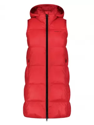 Dámská zimní vesta NORDBLANC ORGANISM NBWJL7721 ČERVENÁ