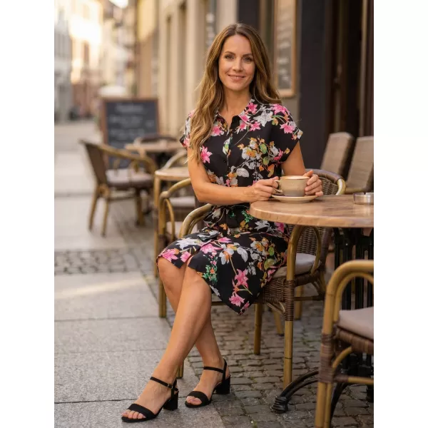  Dámské šaty KIXMI PARISA ČERNÁ 
