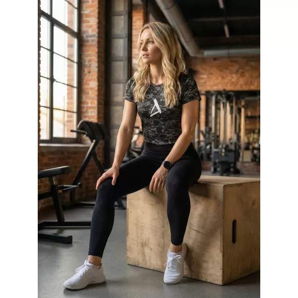 Dámské funkční triko premium ALTISPORT SWE/ALW02S01 ČERNOŠEDÁ 