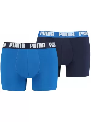 Pánské boxerky PUMA BASIC BOXER 2P 88886960 TRUE BLUE