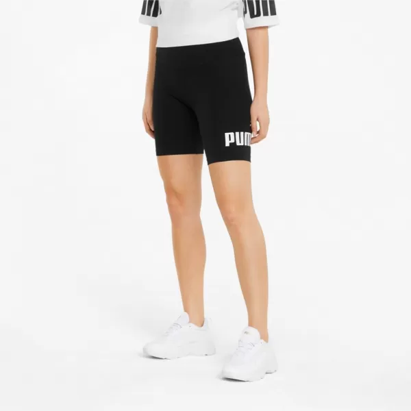  Dámské legíny PUMA ESS 7 LOGO SHORT LEGGINGS 848347-01 BLACK 