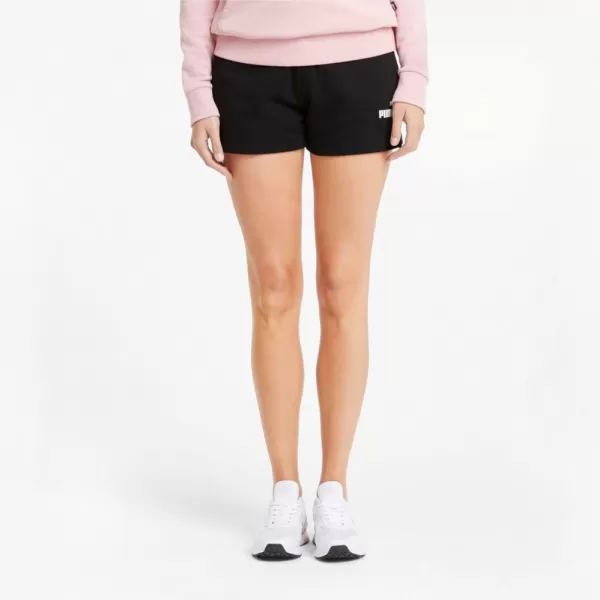  Dámské šortky PUMA ESS 4 SWEAT SHORTS TR 586824-01 BLACK 