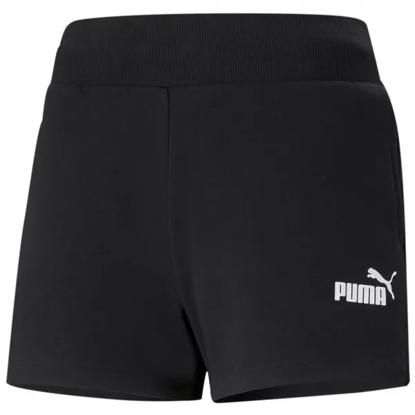 Dámské šortky PUMA ESS 4 SWEAT SHORTS TR 586824-01 BLACK 