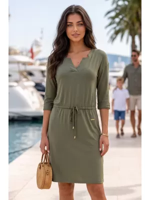 Dámské šaty ALTISPORT ANIKA MILITARY