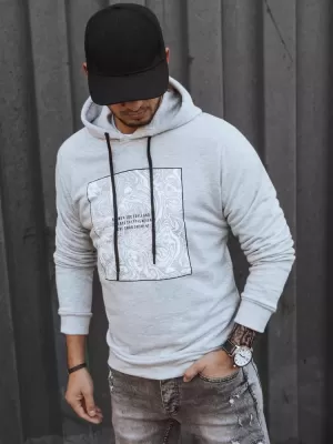 Pánská mikina DSTREET ŠEDÁ