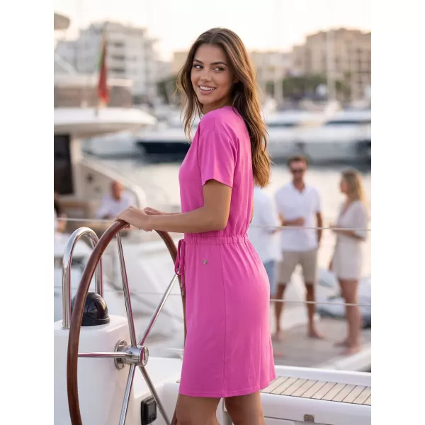  Dámské šaty KIXMI PRISSY FUCHSIA 